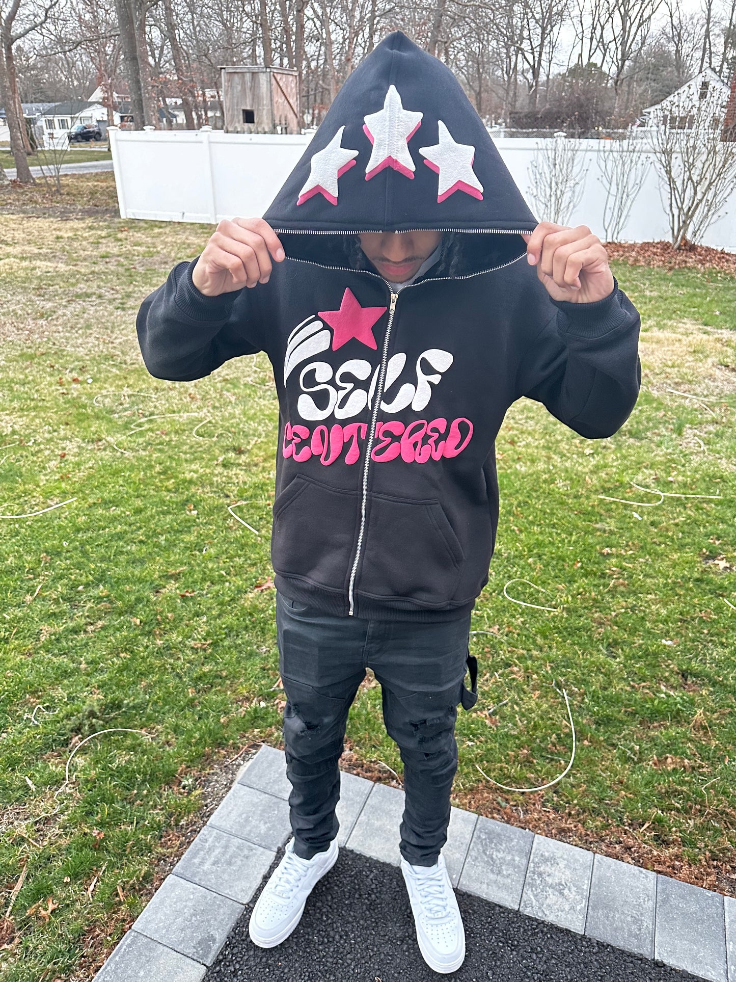 Self Centered Full Zip Hoodie